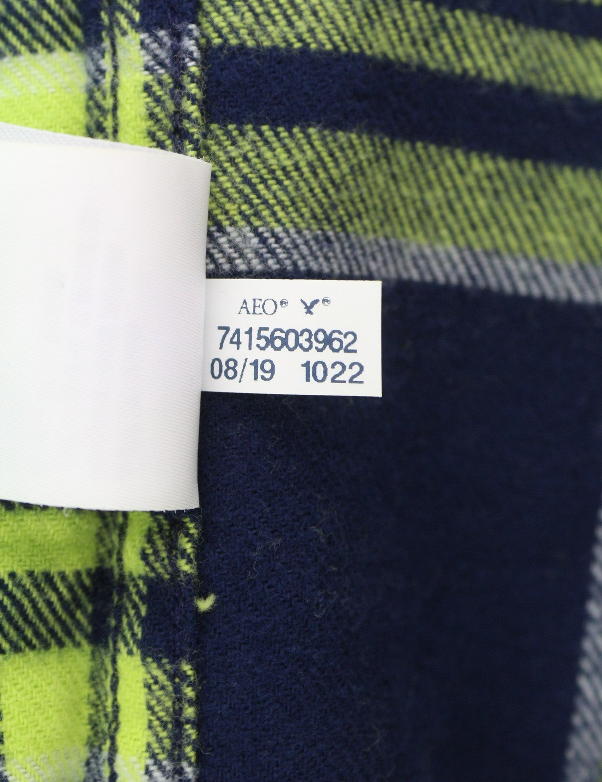 Blue Cotton Button-Up