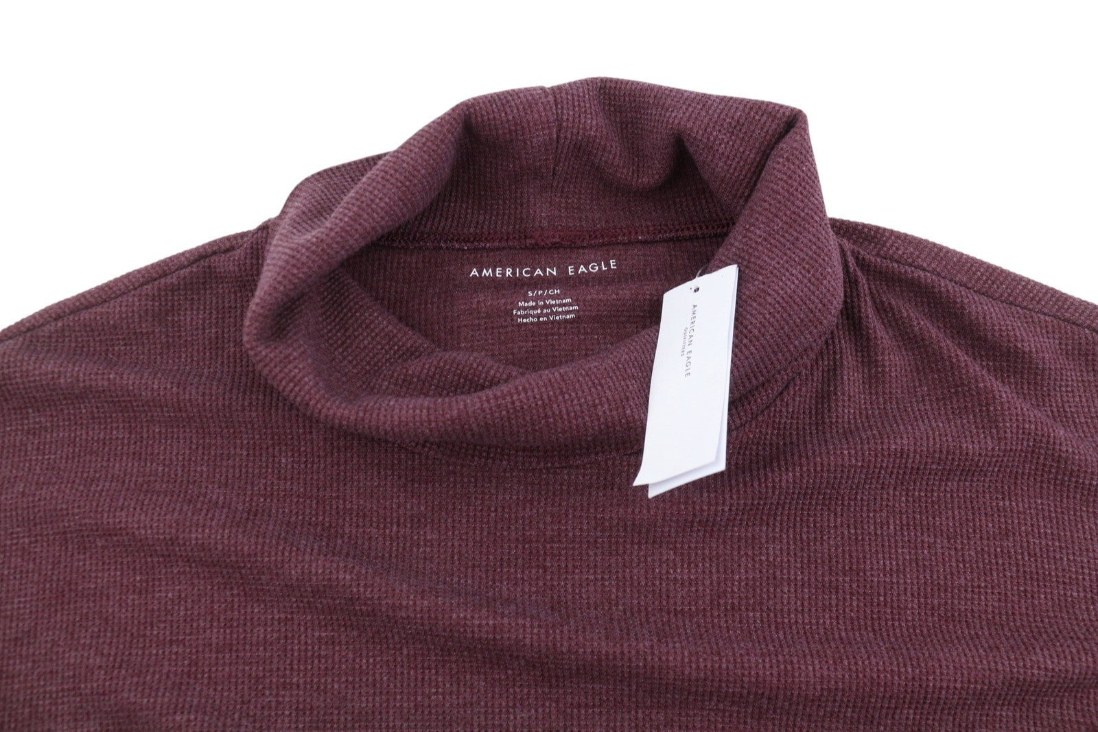 Burgundy Cotton Sweatshirt