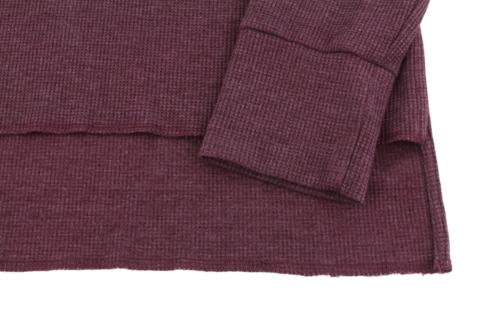 Burgundy Cotton Sweatshirt