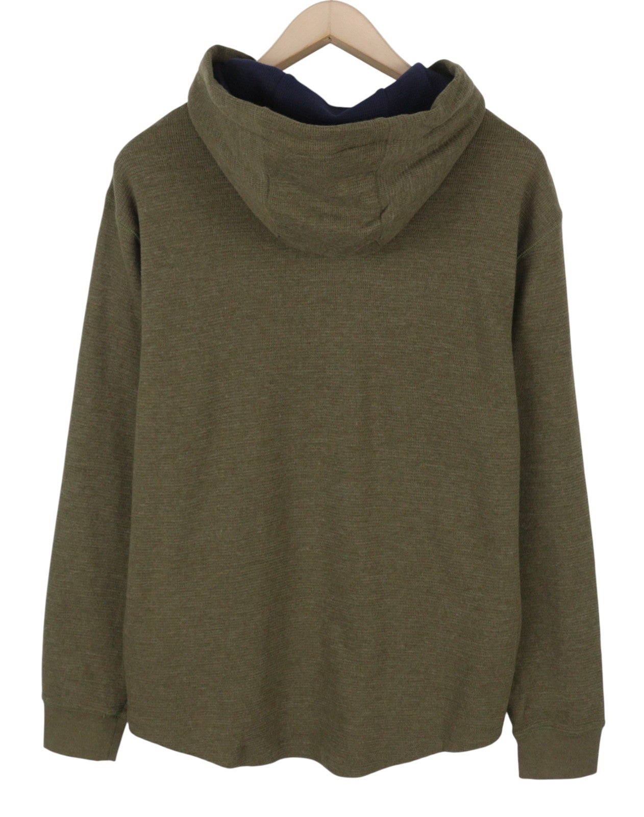Green Cotton Hoodie