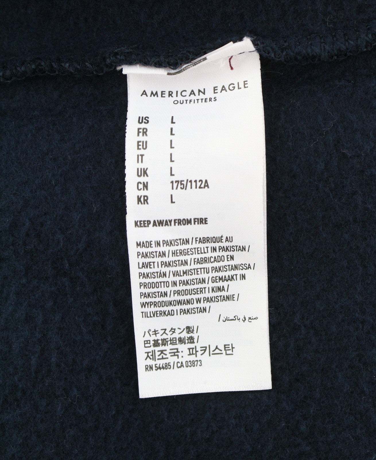 Blue Cotton Hoodie