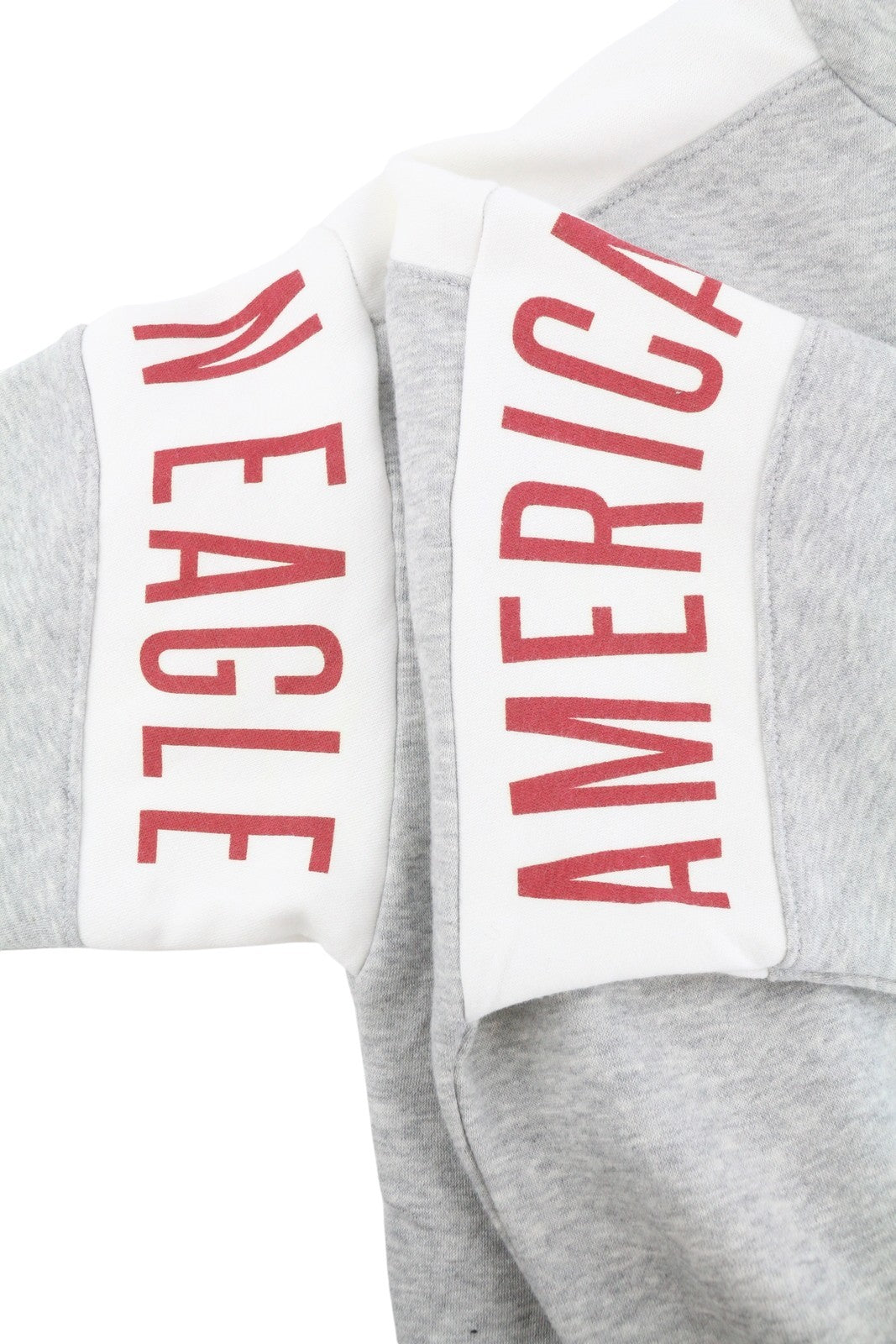 AMERICAN EAGLE OUTFITTERS Women Hoodie 2XS Grey Melange Kangaroo Pull On