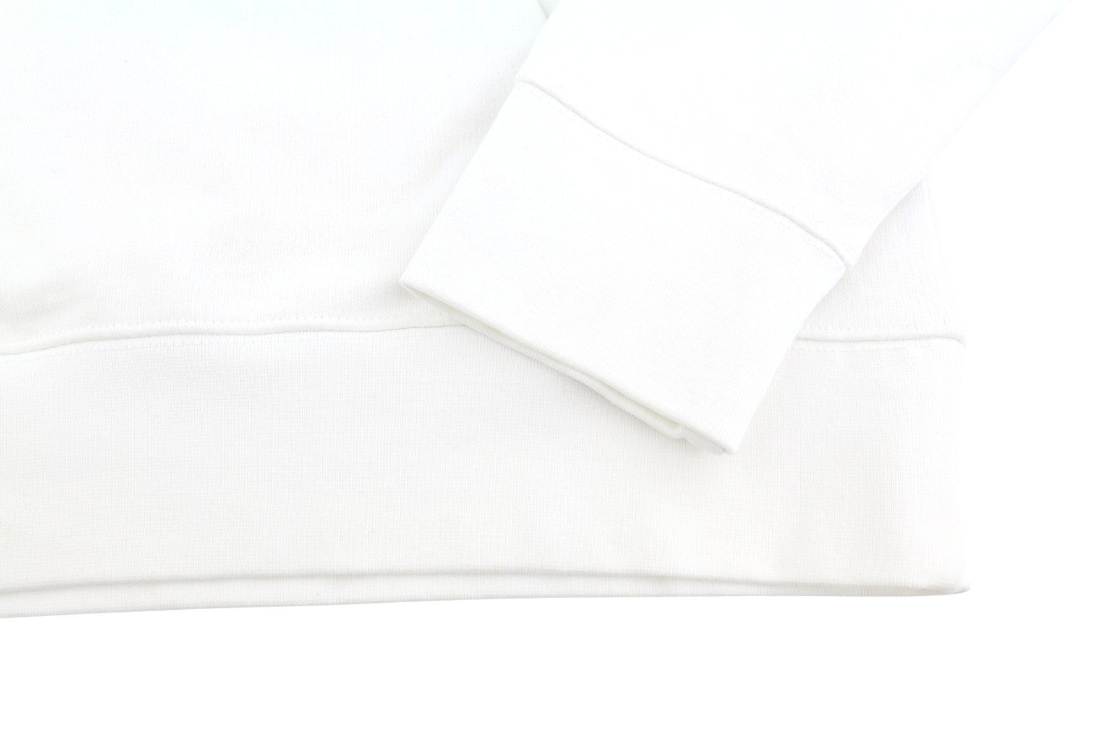 White Cotton Hoodie