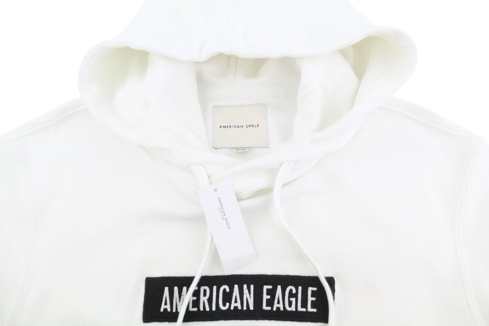 White Cotton Hoodie