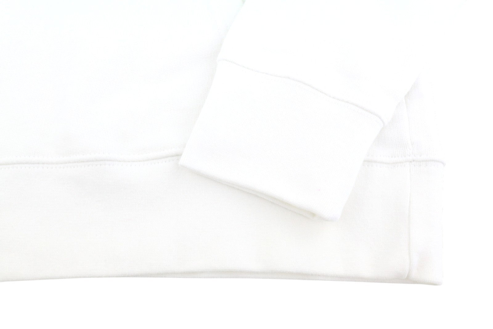 White Cotton Hoodie