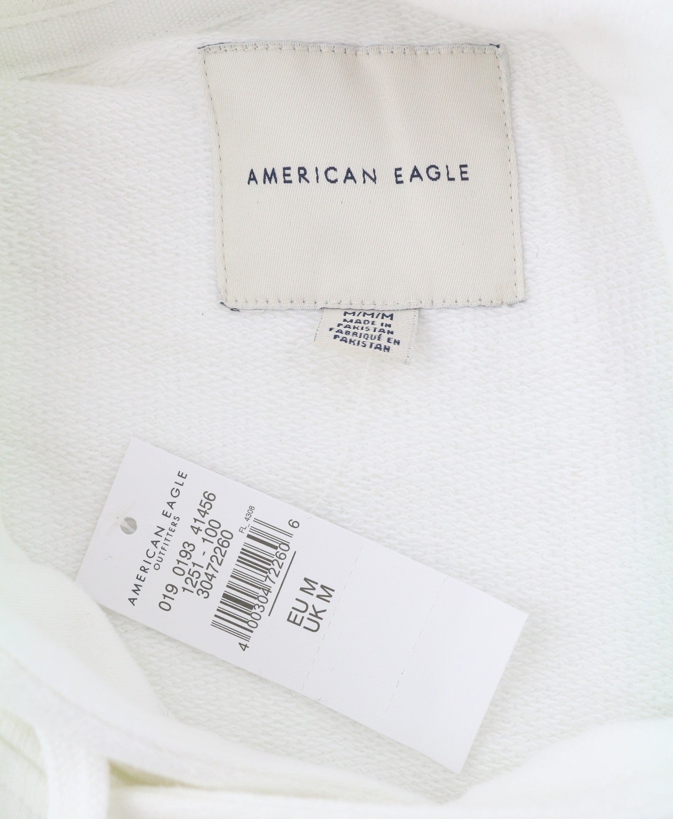 White Cotton Hoodie