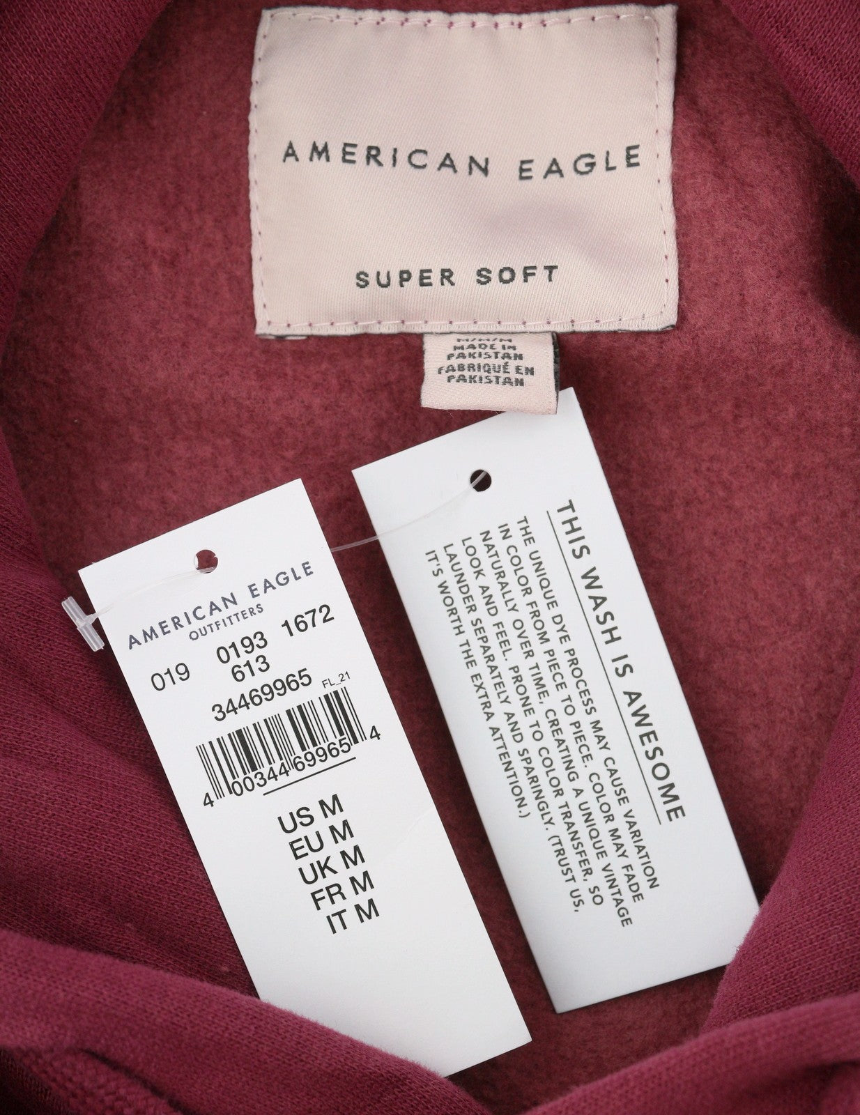 Red Cotton Hoodie