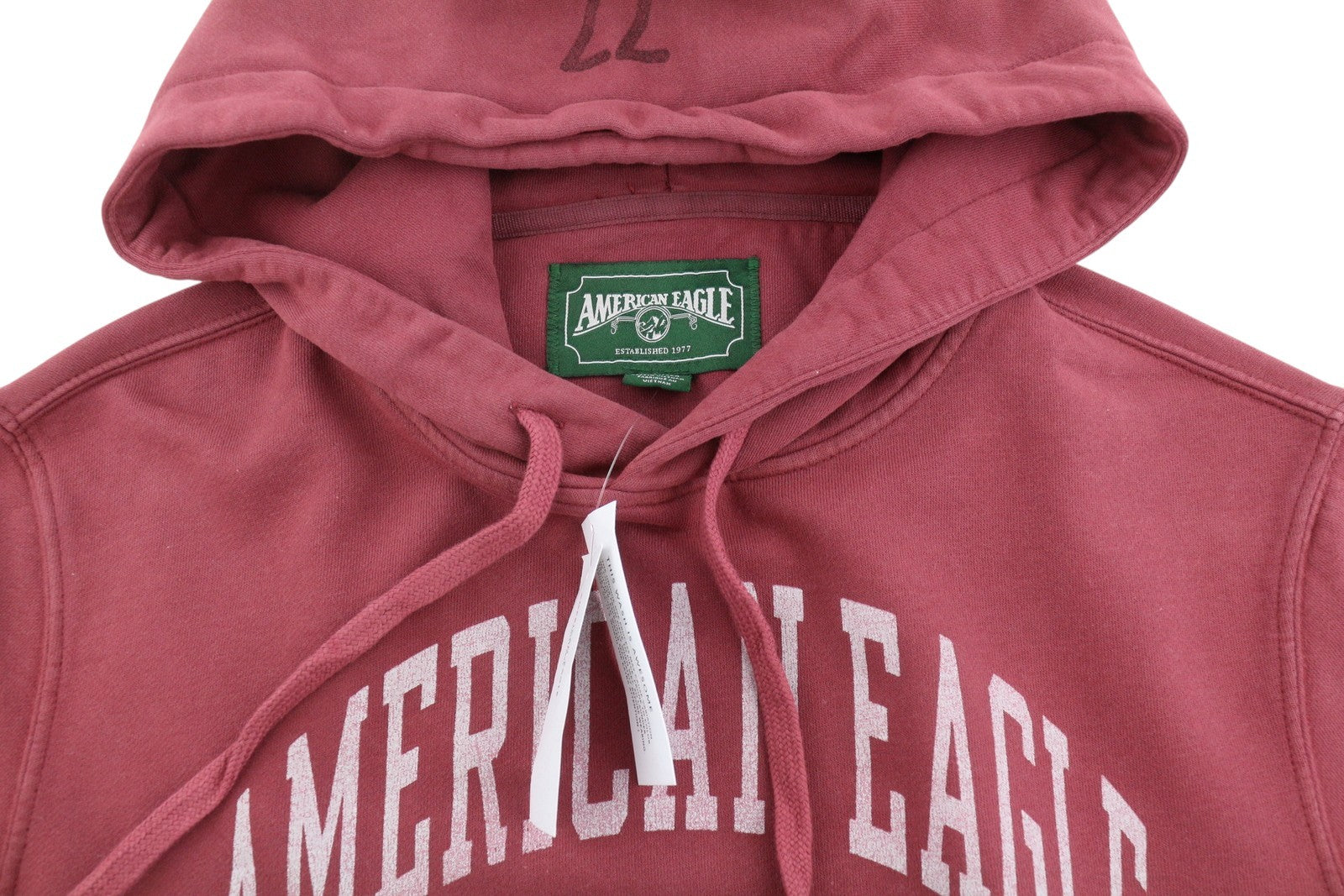 Red Cotton Hoodie