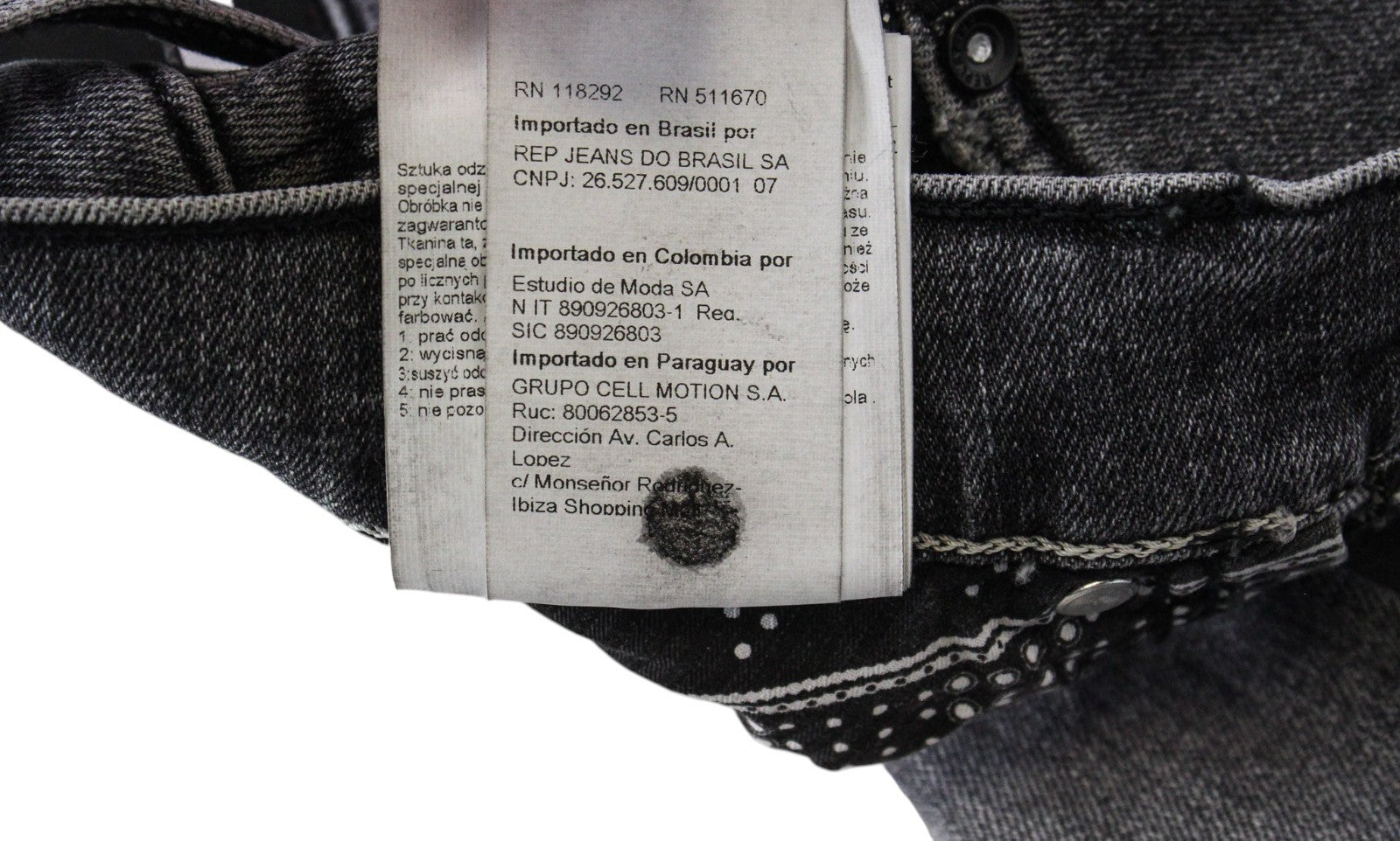 REPLAY Jondrill Men Jeans W30/L32 Grey Stretch Skinny Aged Look Disttressed