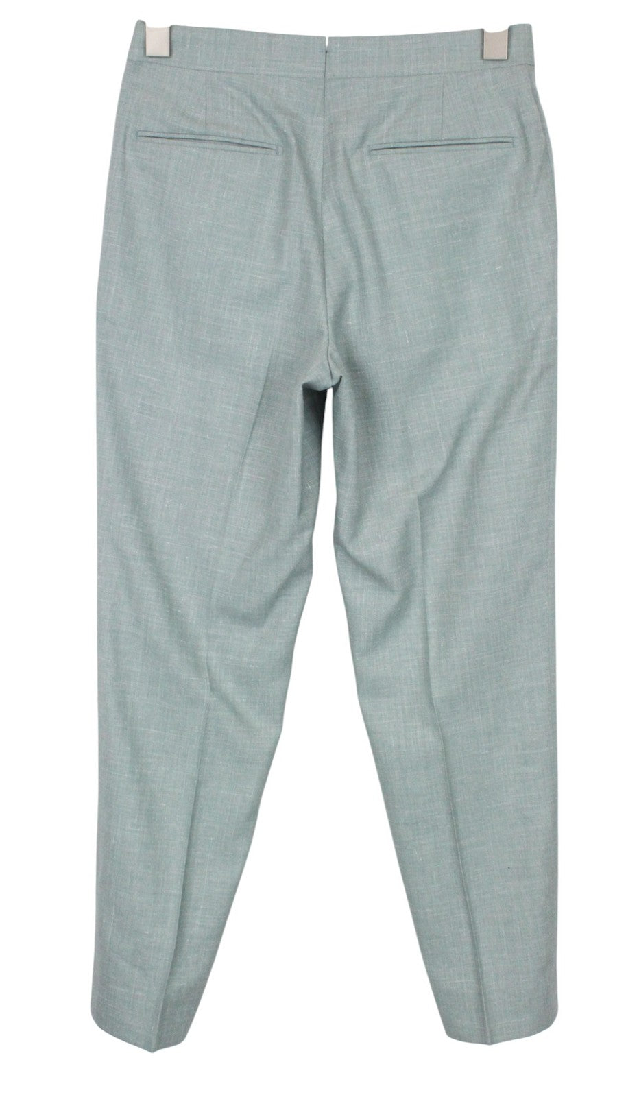 SUITSUPPLY La Spalla Men Suit UK30R Double-Breast Green Wool Silk Linen 2 Piece