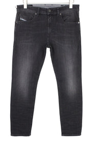 DIESEL Thommer 0687J Men Jeans W32/L30 Slim-Skinny Dark Grey Cotton Stretch