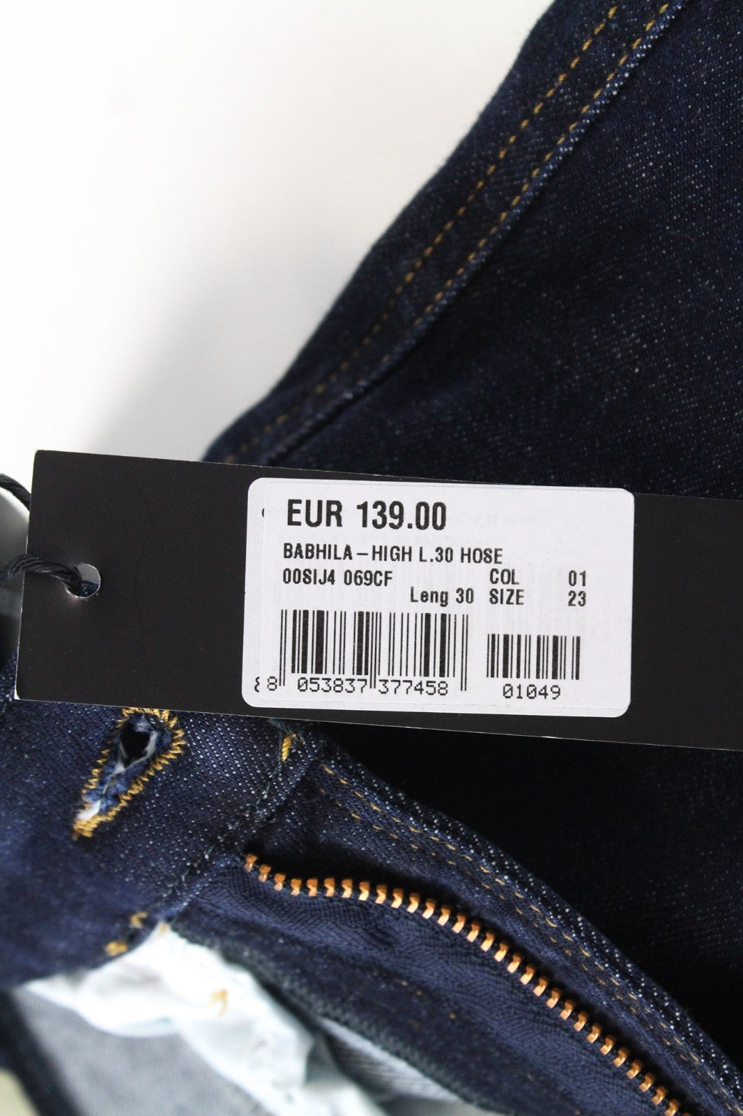 DIESEL Babhila-High 069CF Women Jeans W23/L30 Girls Slim-Skinny Blue Stretch