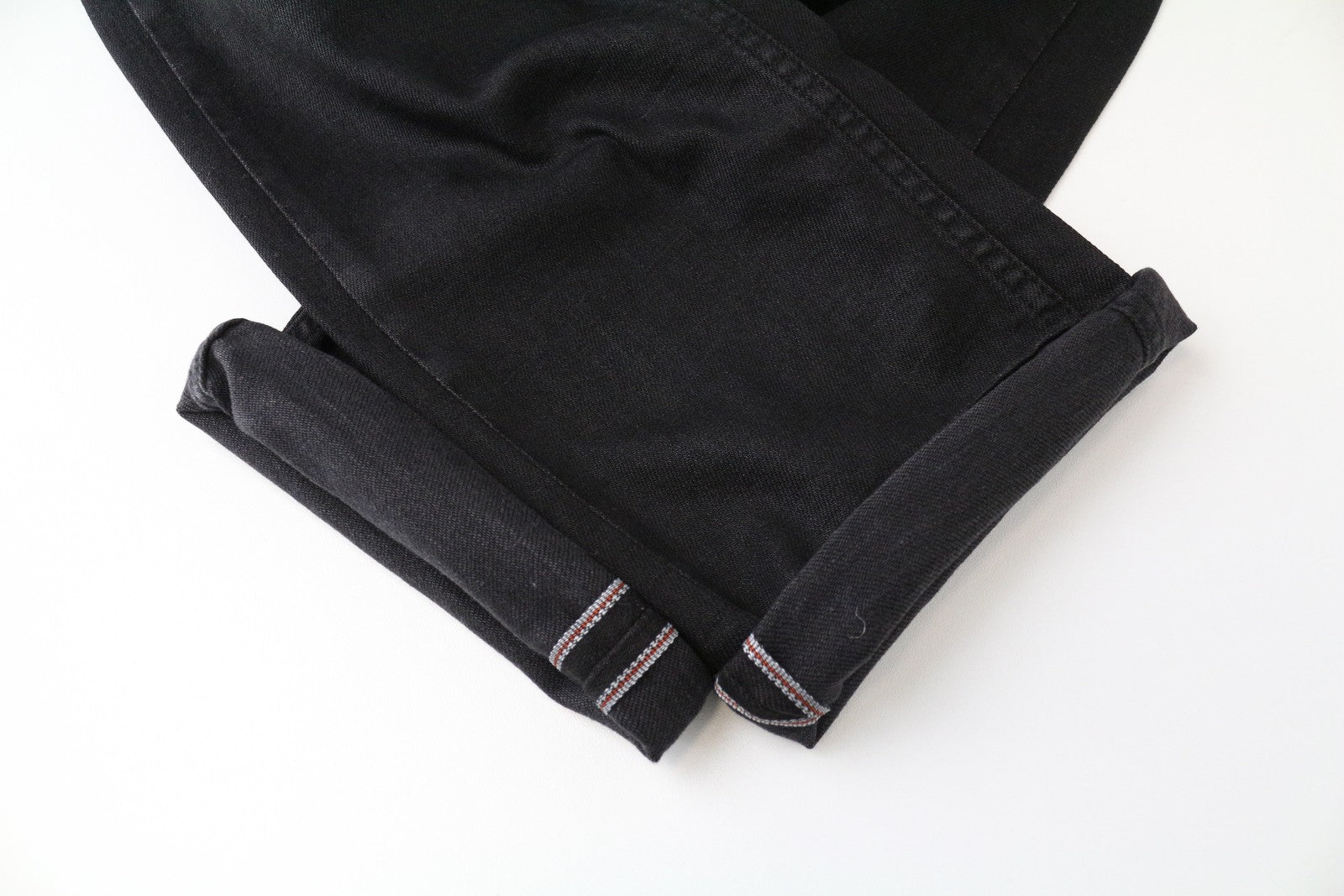 REPLAY Grover Men Jeans W30/L30 Straight Fit Black Cotton Blend Stretch Selvedge