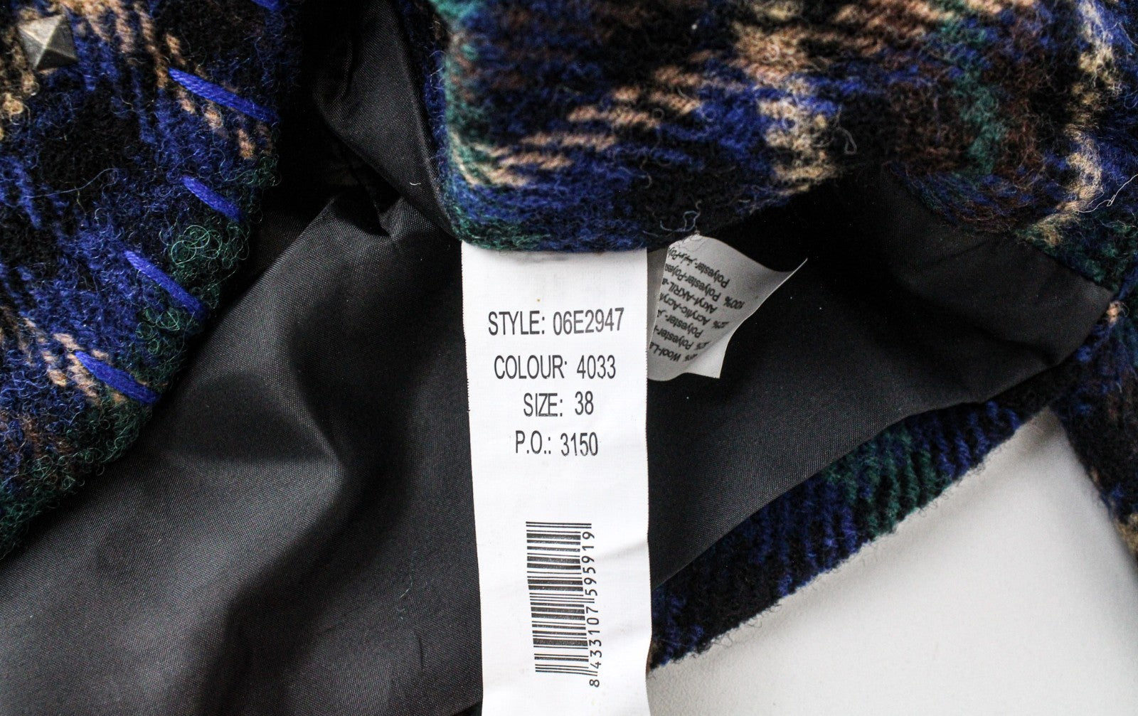 Blue Wool Jacket