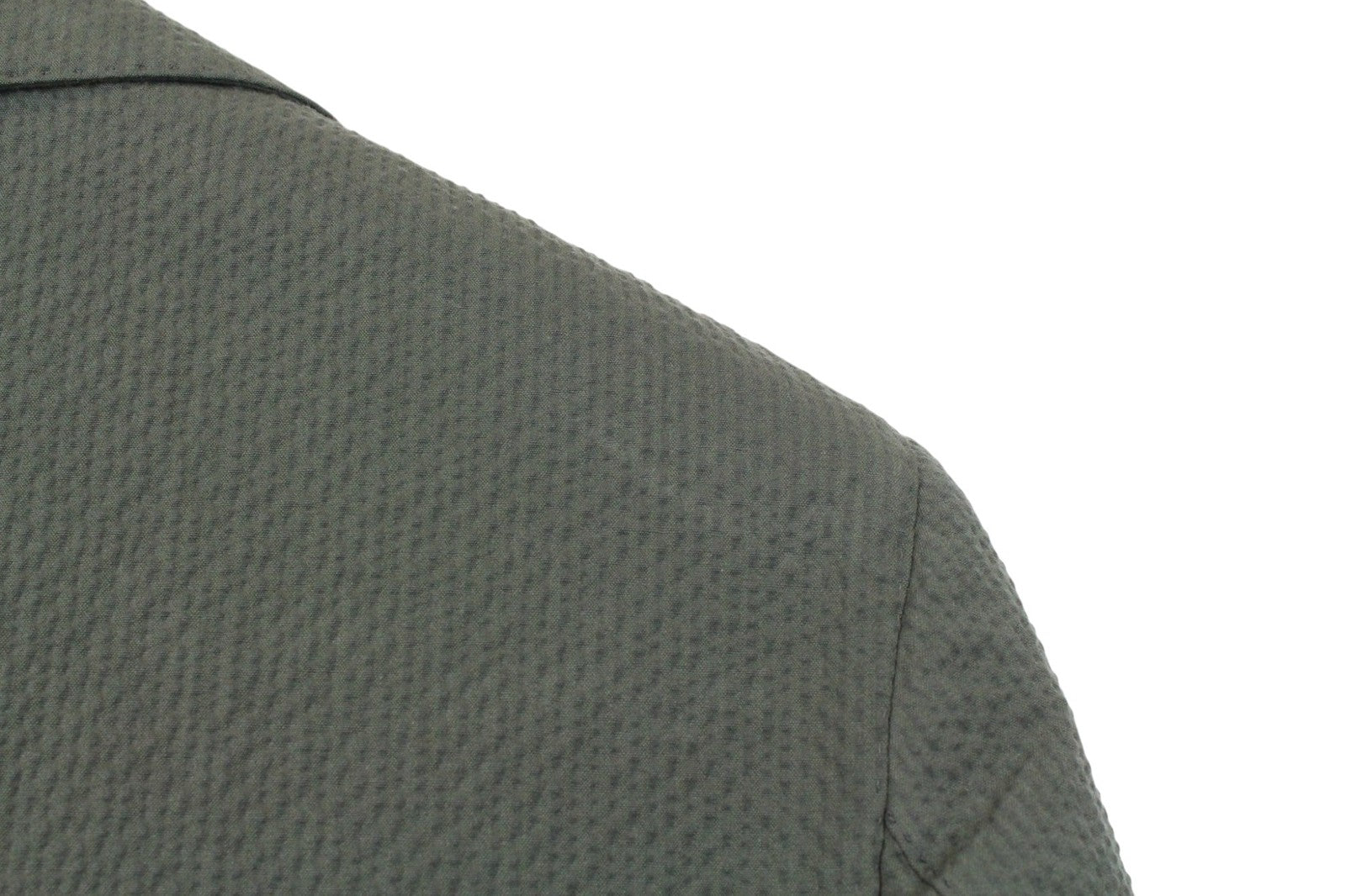 SUITSUPPLY Havana Patch Men Suit UK34R Green 2-Piece Slim Cut Cotton Mix Stretch