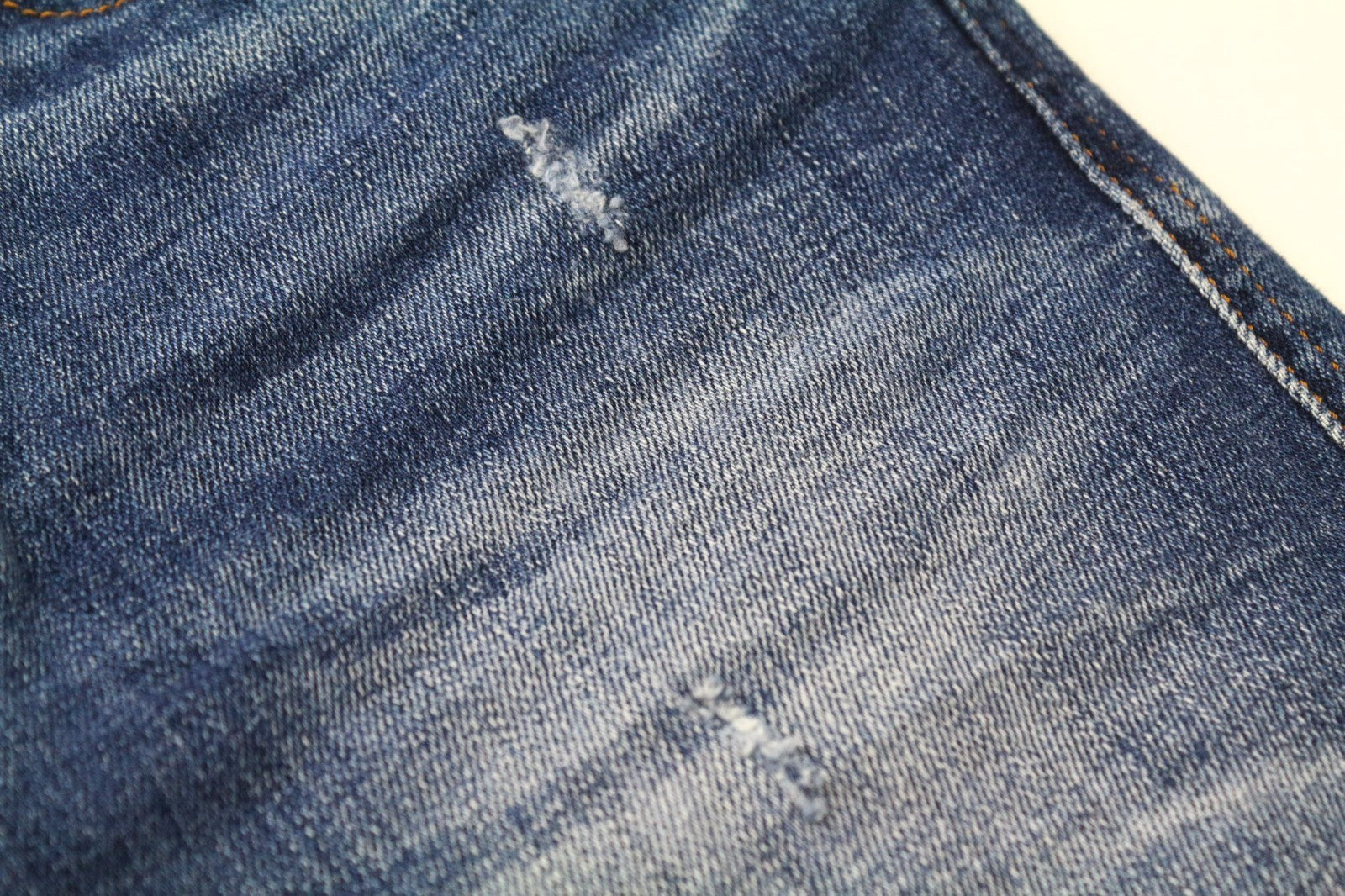 DIESEL D-Amny 086AN Men Jeans W27/L32 Mid Blue Stretch Skinny Boys Distressed