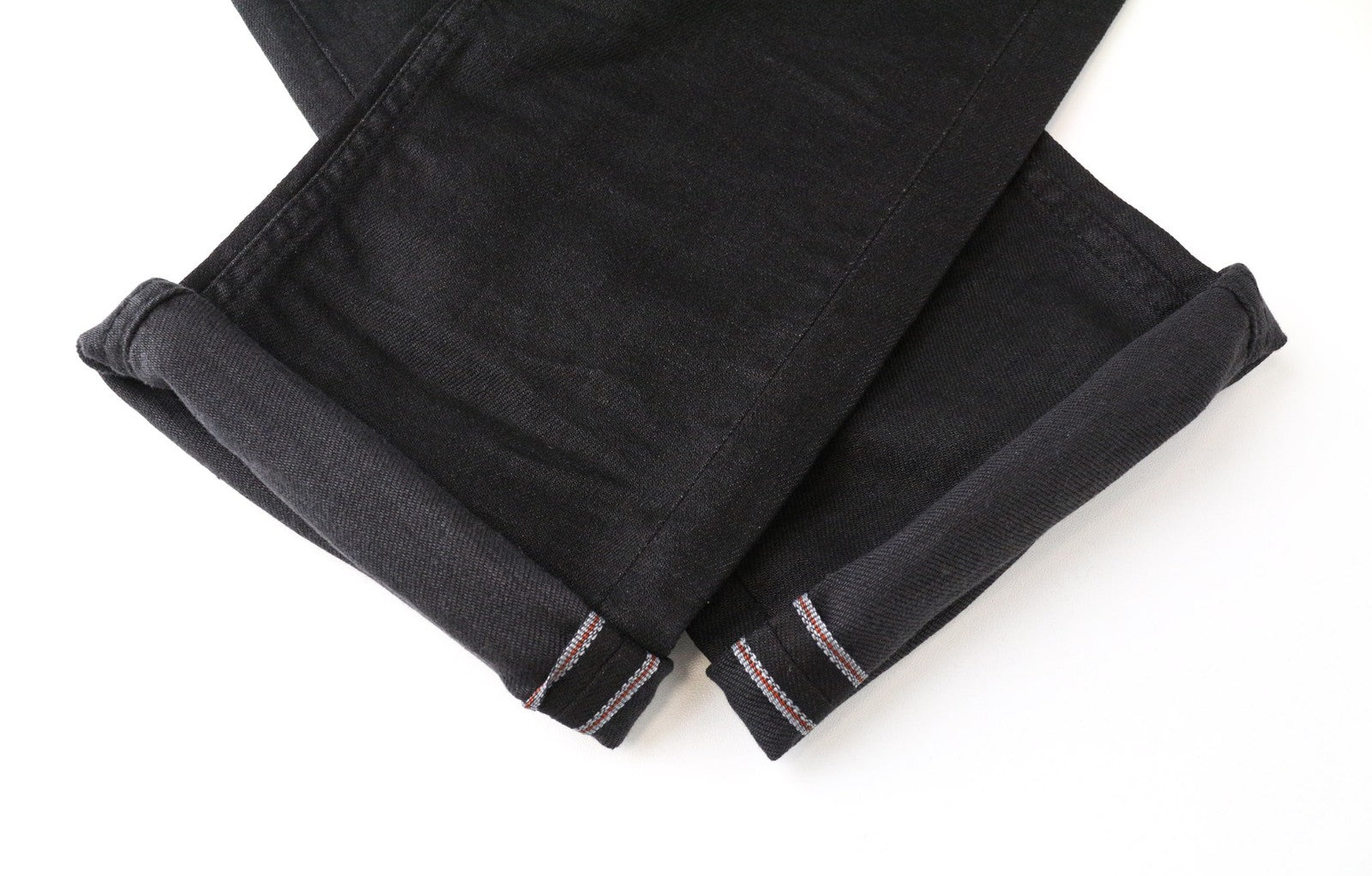REPLAY Grover Men Jeans W29/L30 Black Stretch Straight Fit Selvedge Buttoned