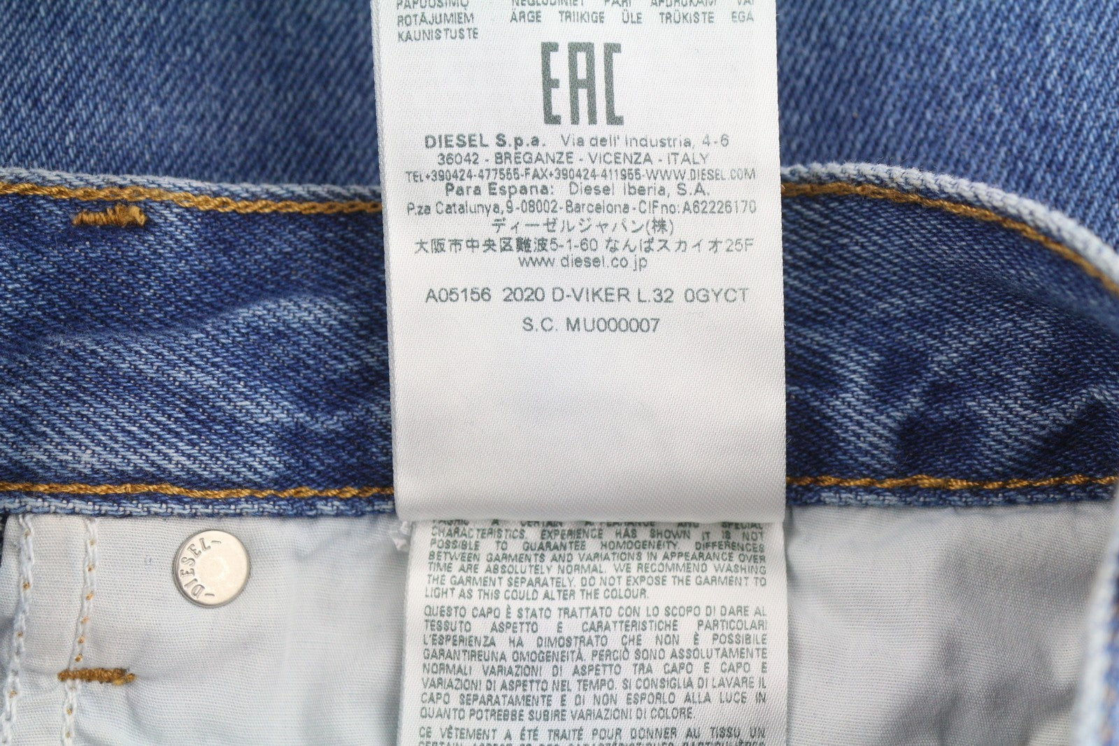 Jeans 2020 D-Viker 0GYCT