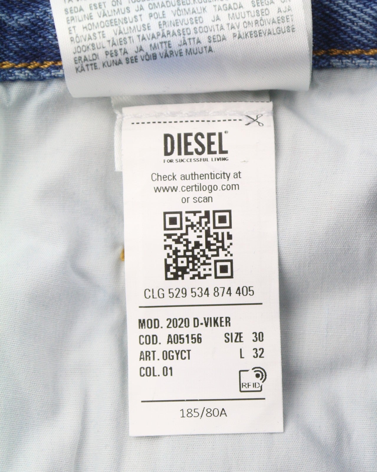 Jeans 2020 D-Viker 0GYCT