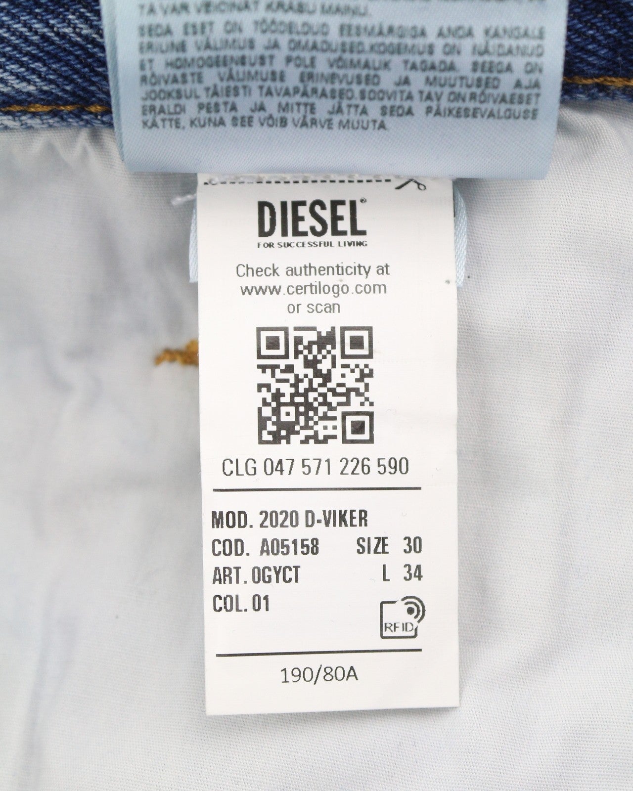 Jeans 2020 D-Viker 0GYCT
