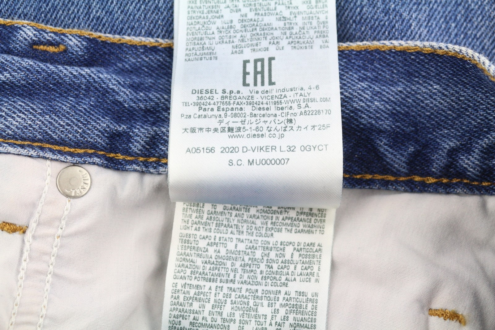 Jeans 2020 D-Viker 0GYCT