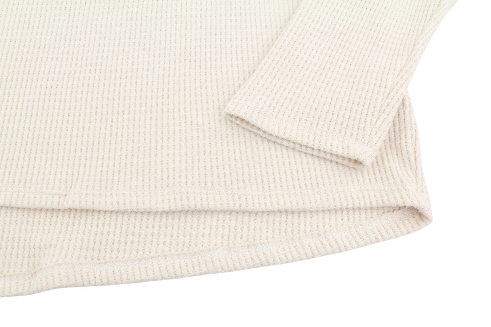 Beige Polyester Sweatshirt