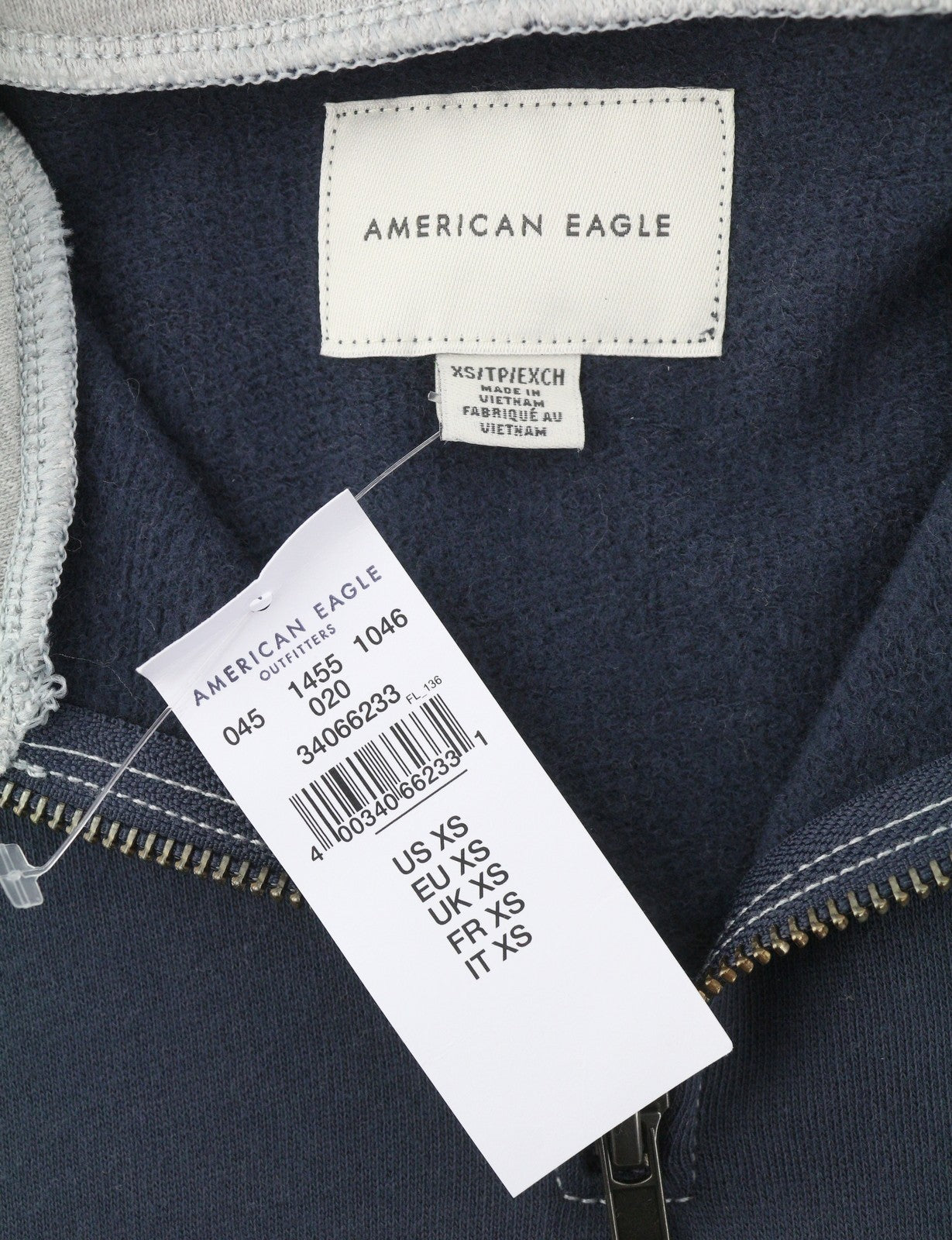 Grey Cotton Sweatshirt