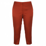 Red Acetate Trousers