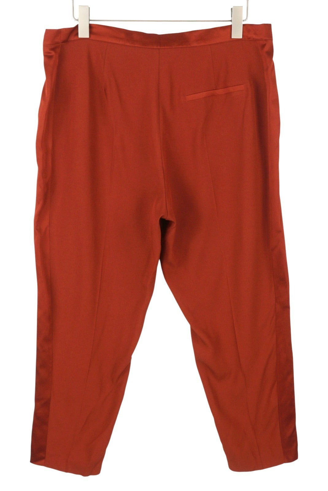 Red Acetate Trousers