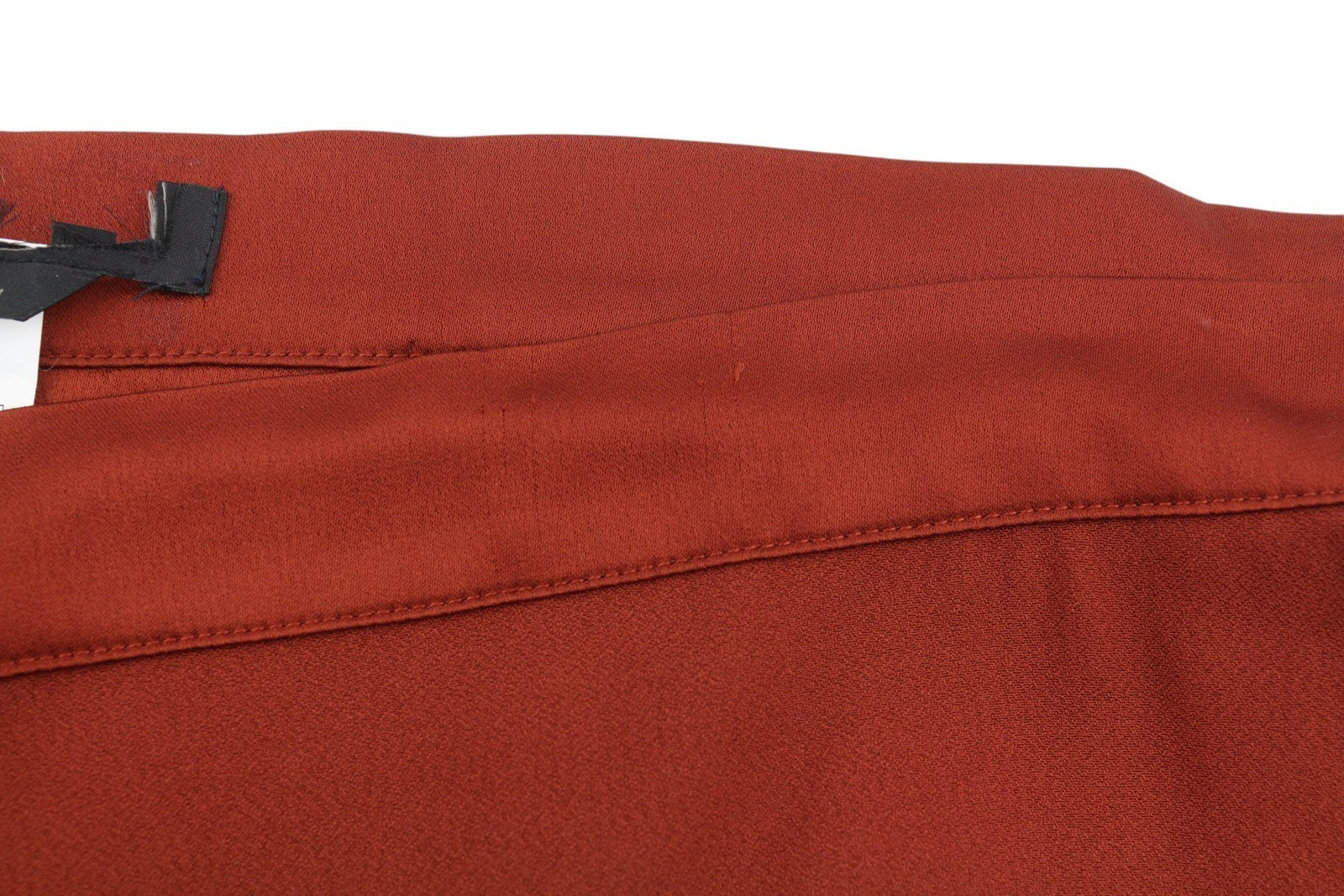 Red Acetate Trousers