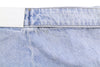 DESIGUAL Denim Marte Women Jeans L W32 Blue Fade Wide Leg Side Pleats