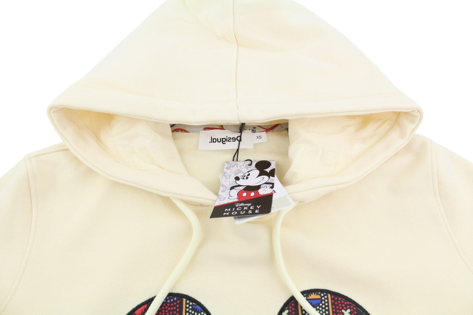 Hoodie Disney Face Patch Mickey Mouse