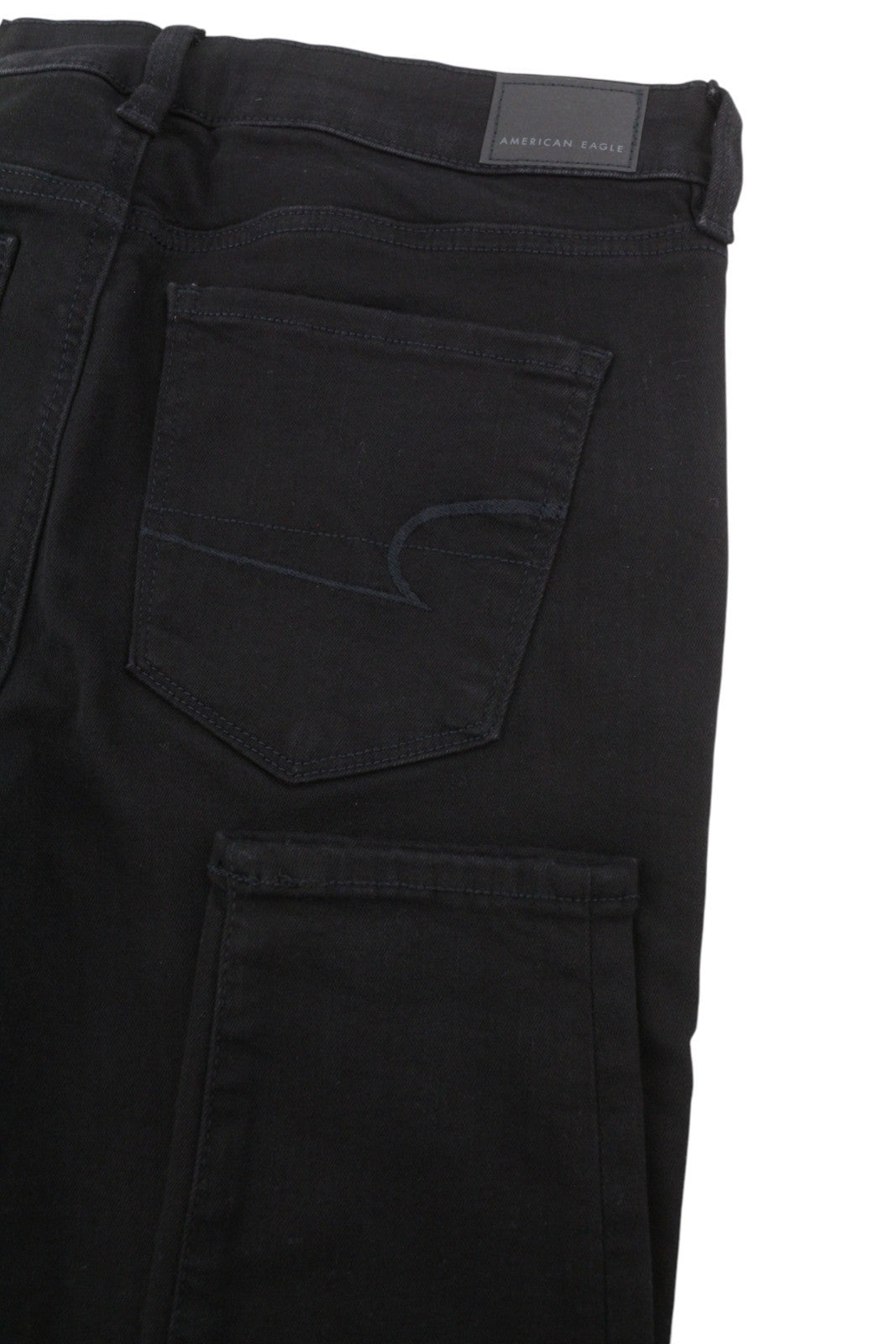 AMERICAN EAGLE OUTFITTERS Jegging Always Black Women Jeans W30 Stretch Skinny