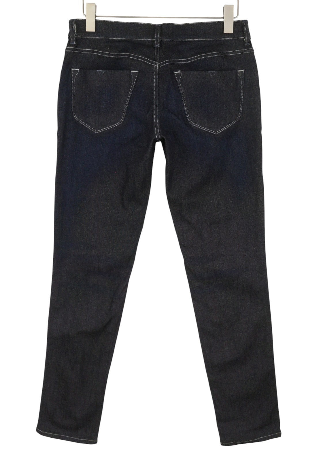 DIESEL Livier-s 084QI Women Jeans W29 Dark Blue Whiskers Low Waist Slim