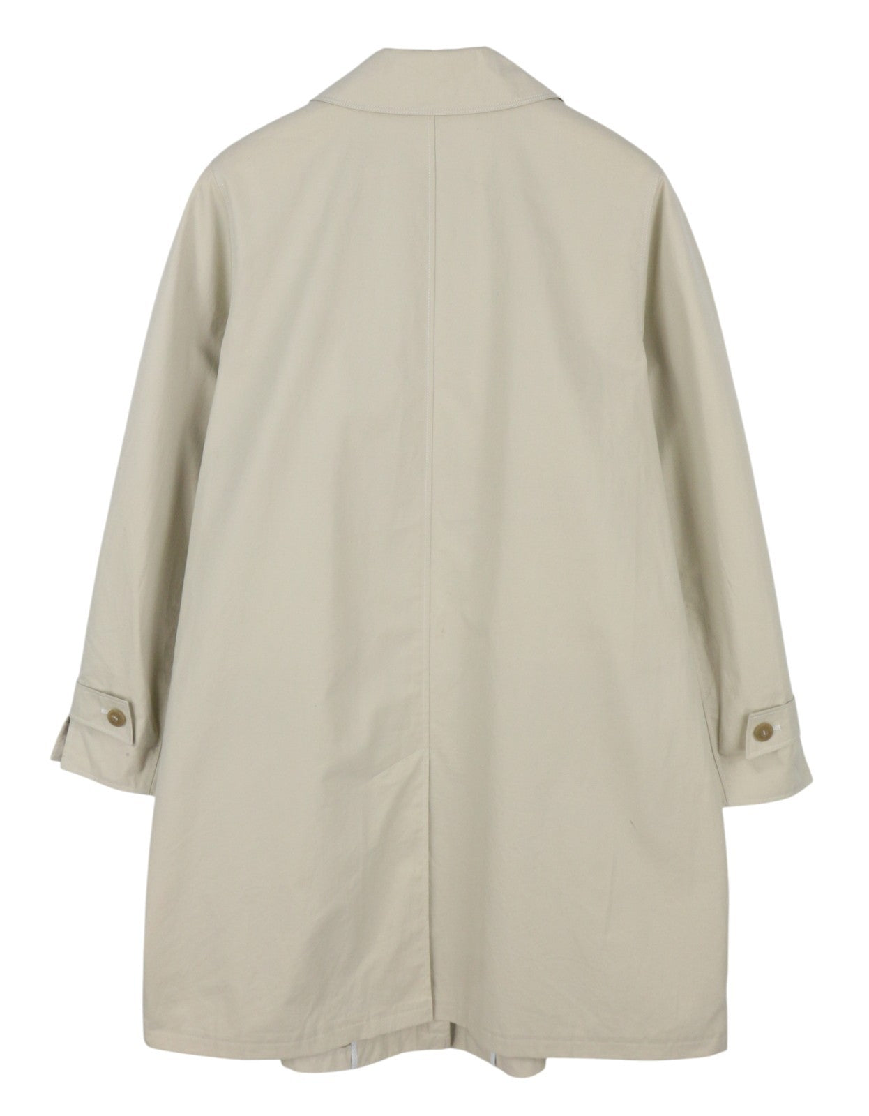 SCHNEIDERS SALZBURG Women Jacket EU42 Tan Button Up Spread Mid Length Overcoat