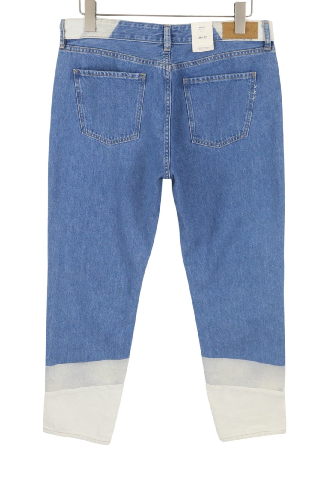 SCOTCH & SODA Bandit Women Jeans W30/L32 Blue Boyfriend Fit Cropped