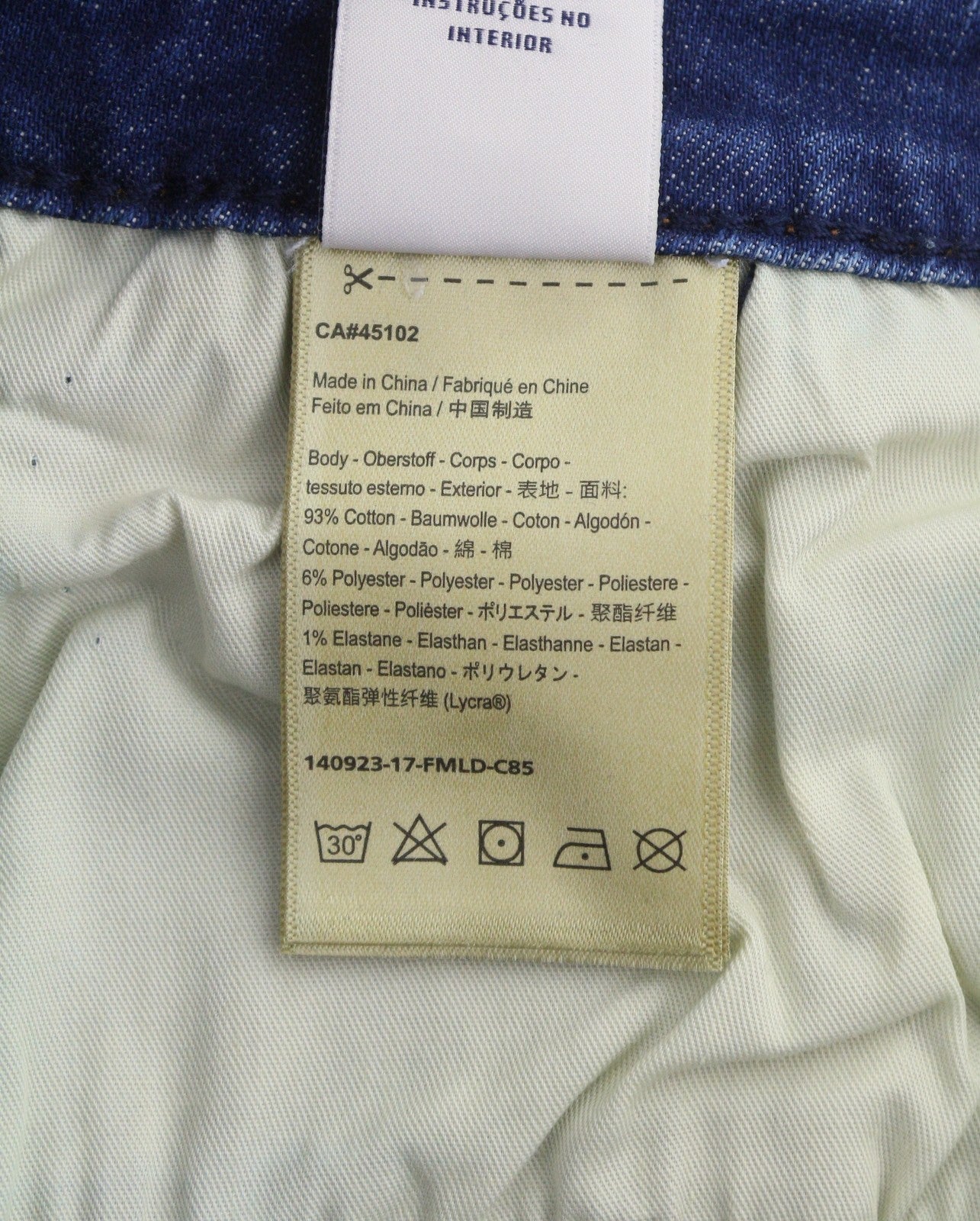 SCOTCH & SODA Women Jeans W30/L30 Blue Whiskers Faded Cropped Flared Fit