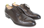 SUITSUPPLY Men Formal Shoes EU41.5 Oxford Dark Brown Pure Calf Leather Classic