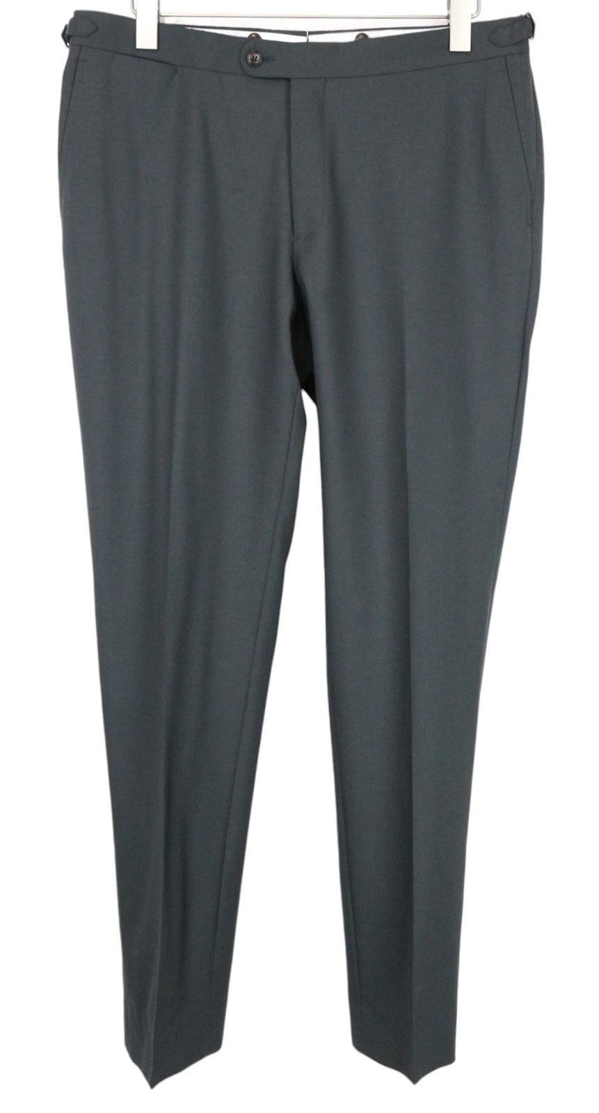 SUITSUPPLY La Spalla Men Suit UK40R Single-Breasted Green Pure Wool 2 Piece