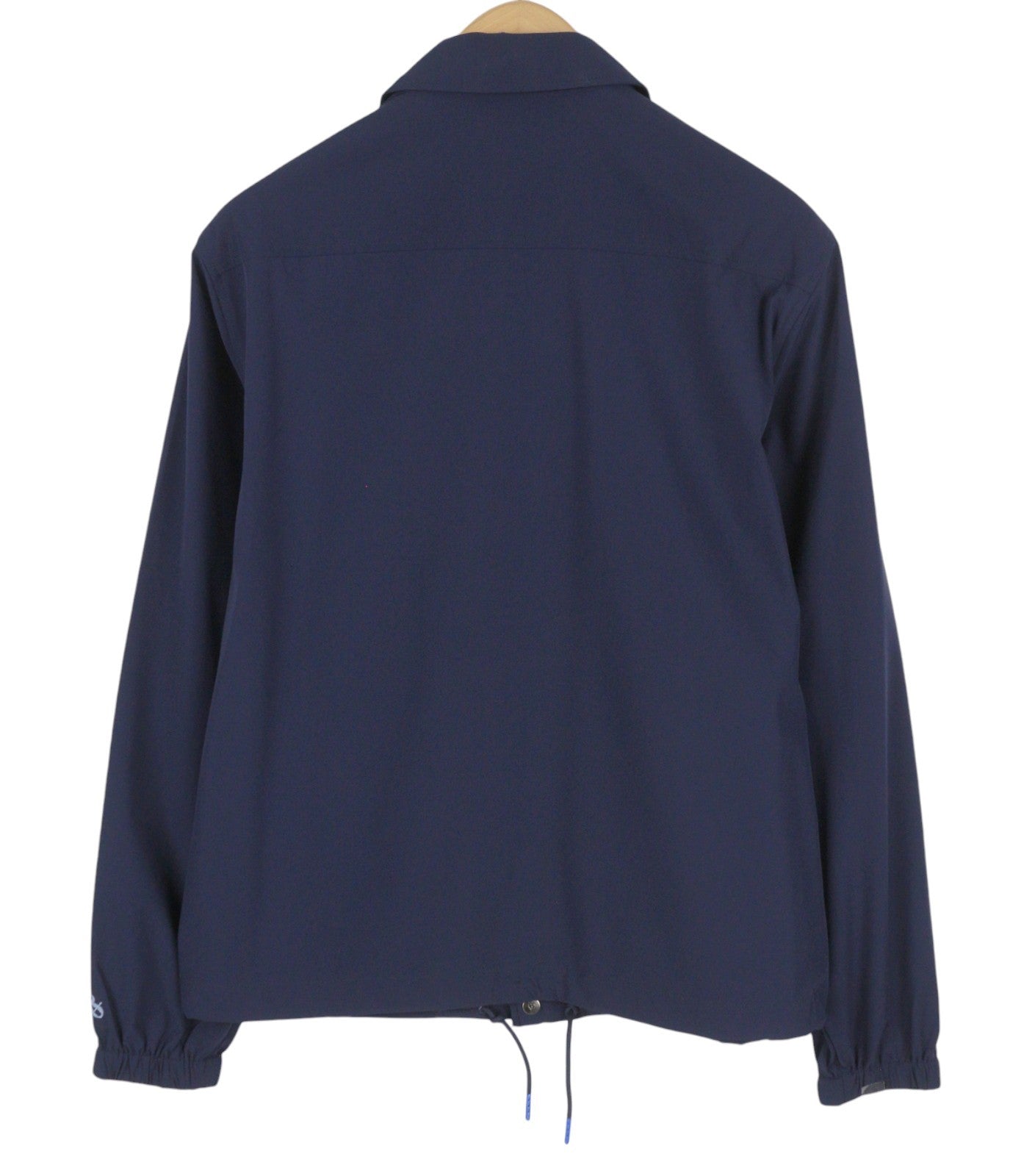 SCOTCH & SODA Men Jacket M Dark Blue Snap Buttons Spread Lightweight