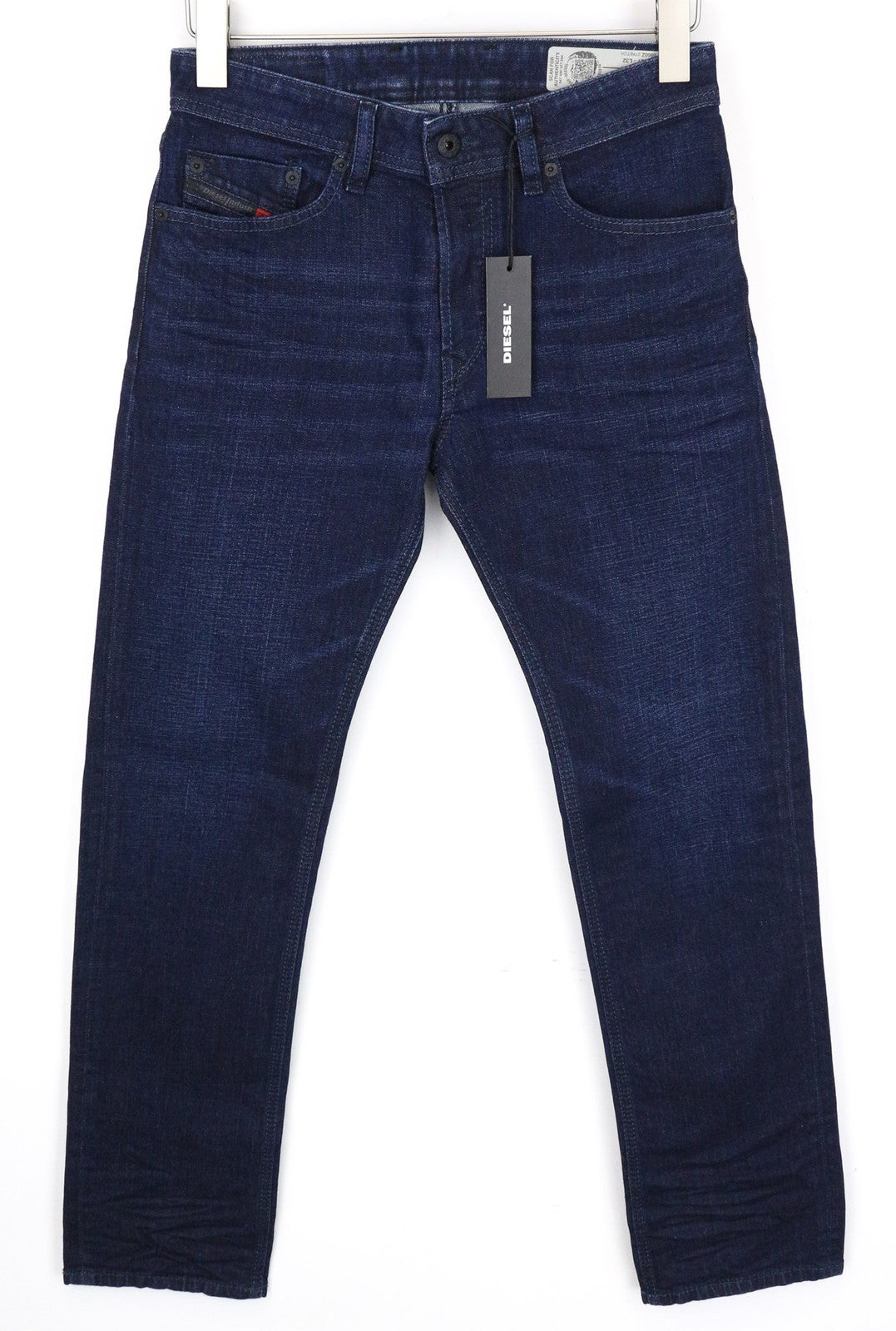 DIESEL Waykee 0860Z Men Jeans W27/L32 Boys Straight Cotton Stretch Dark Blue