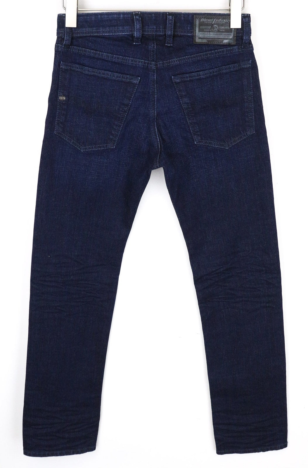 DIESEL Waykee 0860Z Men Jeans W27/L32 Boys Straight Cotton Stretch Dark Blue