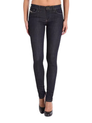 DIESEL Skinzee 0813C Women Jeans W26/L32 Super Slim Skinny Cotton Stretch Blue