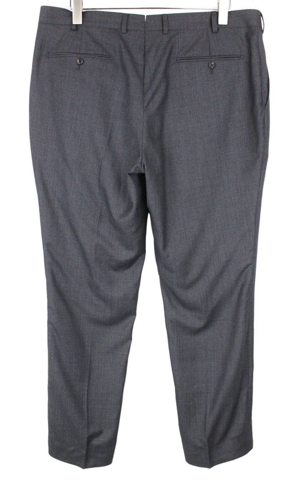SUITSUPPLY Sienna Men Suit UK46R Single-Breasted Lined Grey Pure Wool 2 Piece