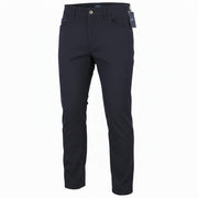 HACKETT Trinity 5 PKT Men Trousers W30 Dark Blue Bespoke Zipper Slim Fit