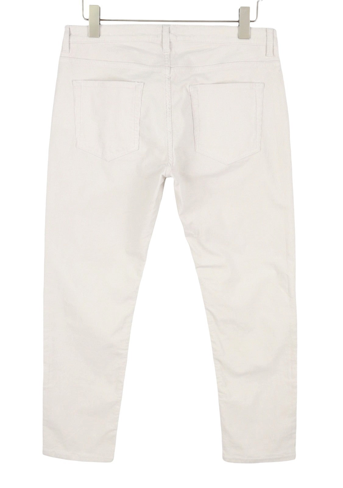 GANT Rugger The Cordster Men Trousers W30/L34 Ivory Slim Fit Cropped