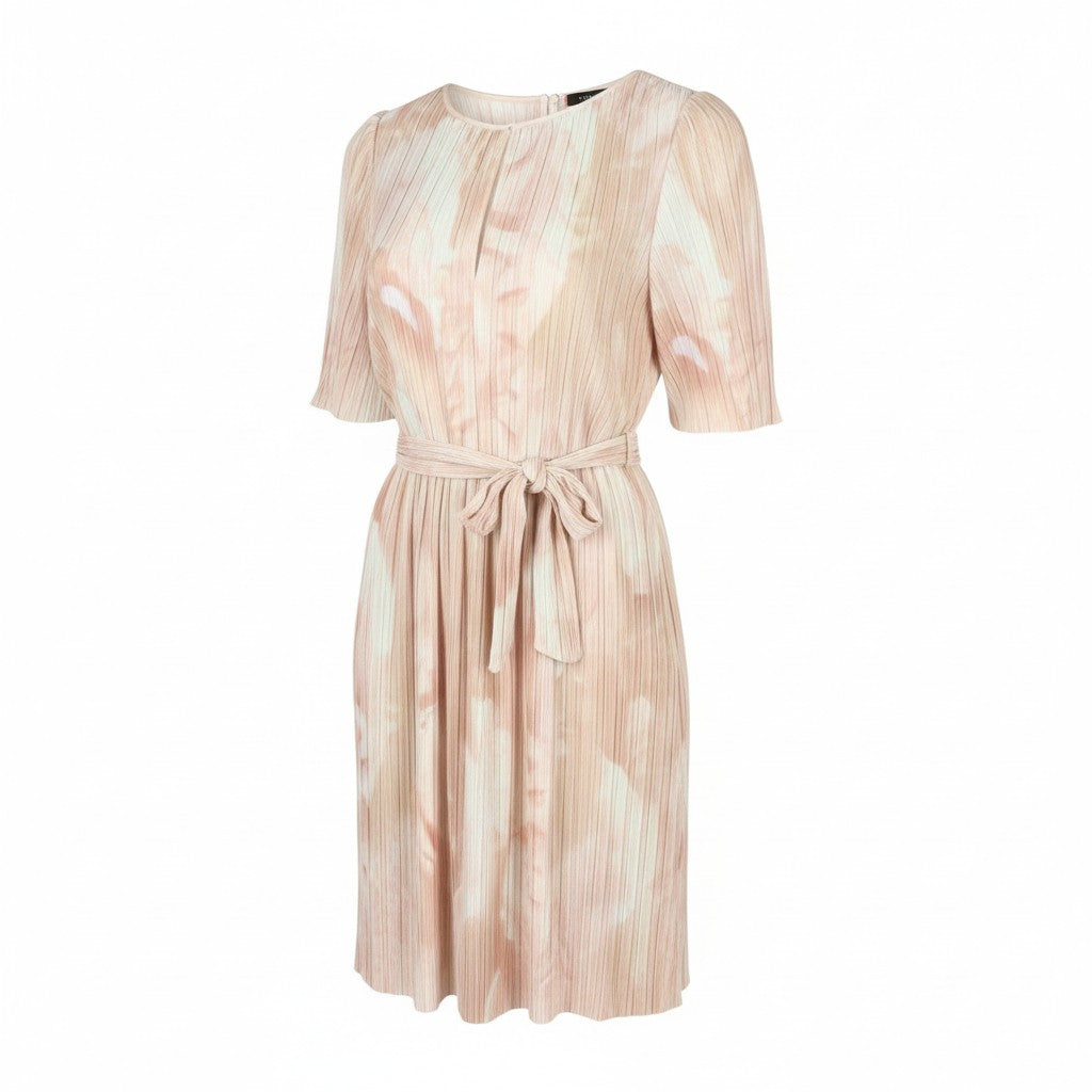 Pink Polyester Dress