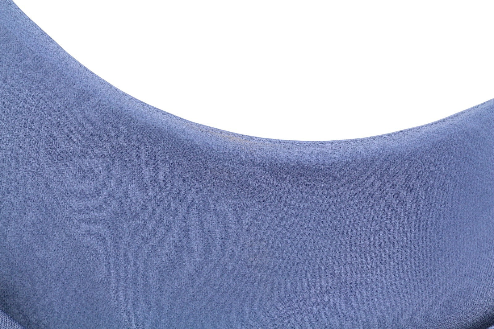 MAX MARA Women Blouse EU38 Blue Spaghetti Strap Glossy Look Lined