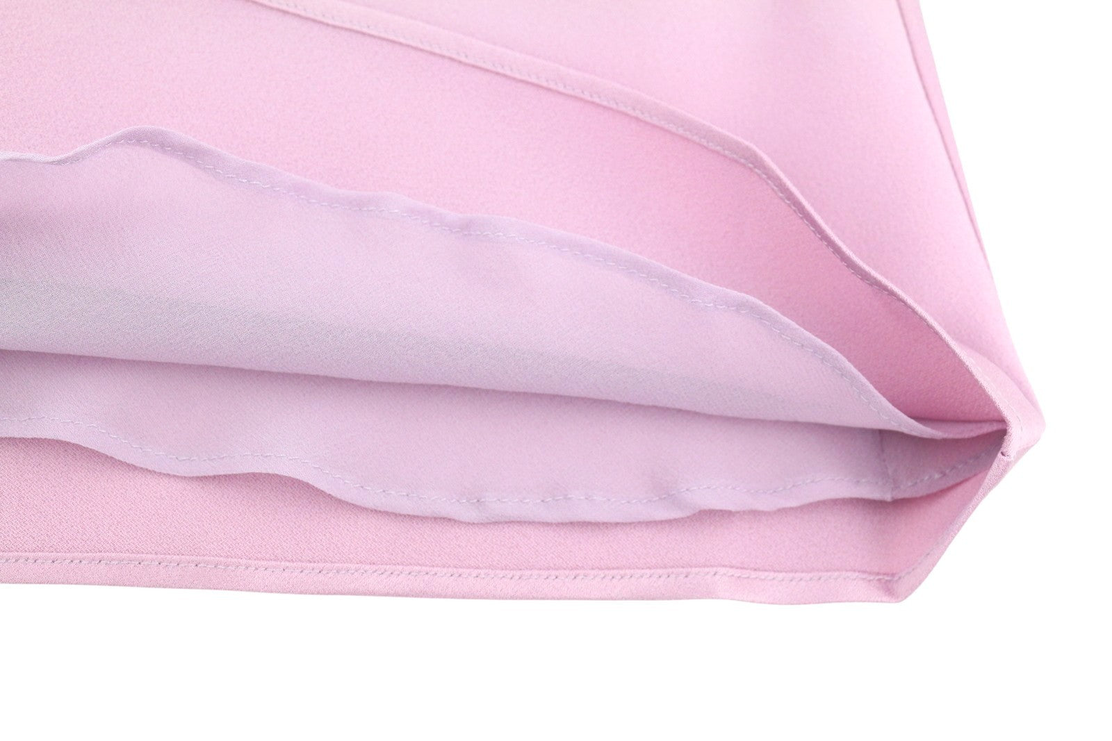 MAX MARA Women Blouse EU42 Pink Spaghetti Strap Gloss Finish Lined