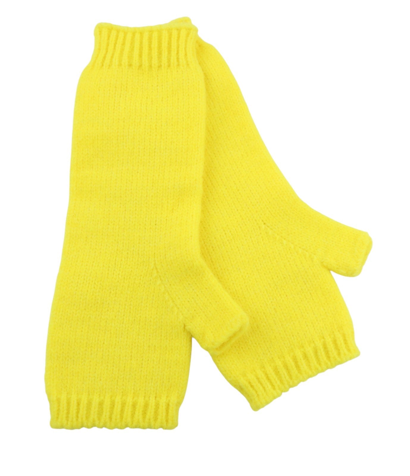 DESIGUAL Pack Gift Box Plain Women Gloves & Hat Set OS Yellow Knit Duo